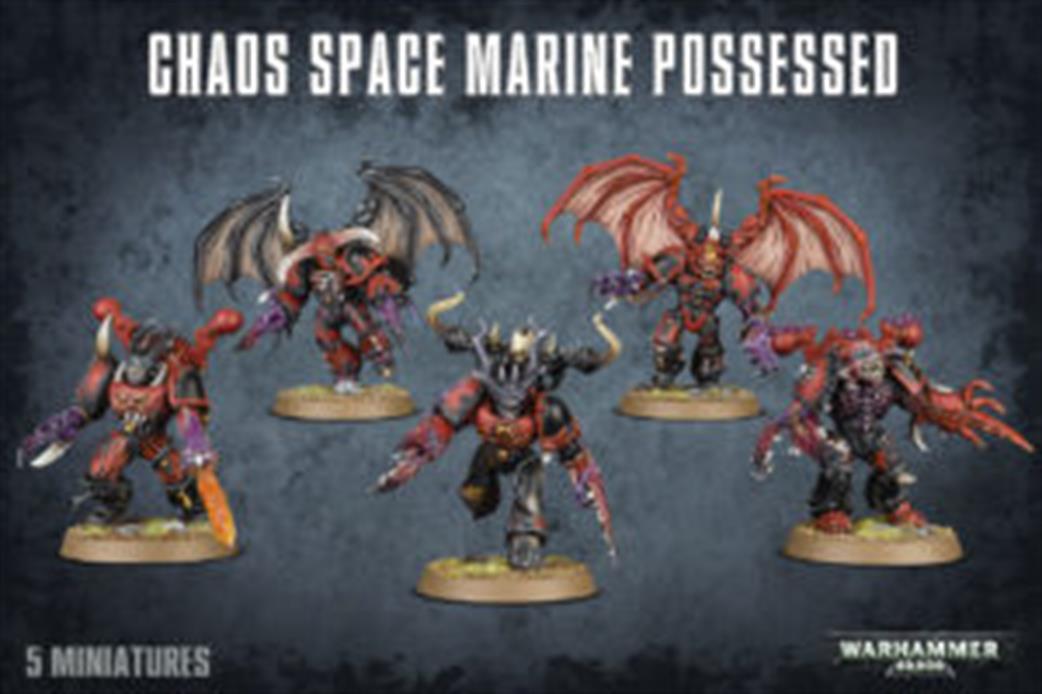 Games Workshop 28mm 43-27 Chaos Space Marines Possessed (old)