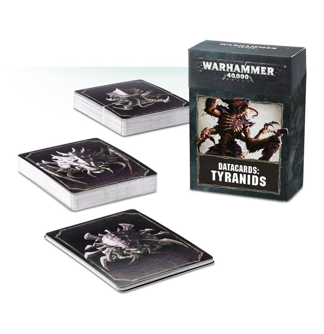 Games Workshop  51-02-60 Tyranids 40k Datacards (old)