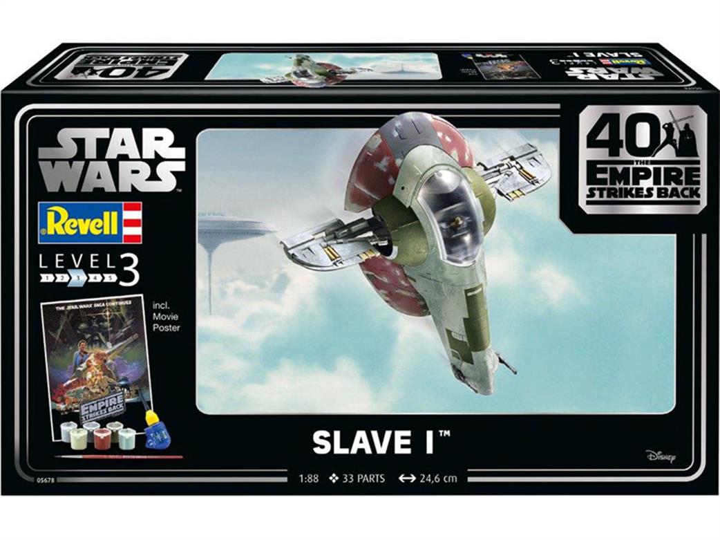 Revell 1/88 05678 Star Wars Slave 1 Plastic kit