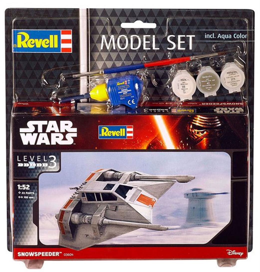 Revell 1/52 63604 Star Wars Snowspeeder Easy Kit