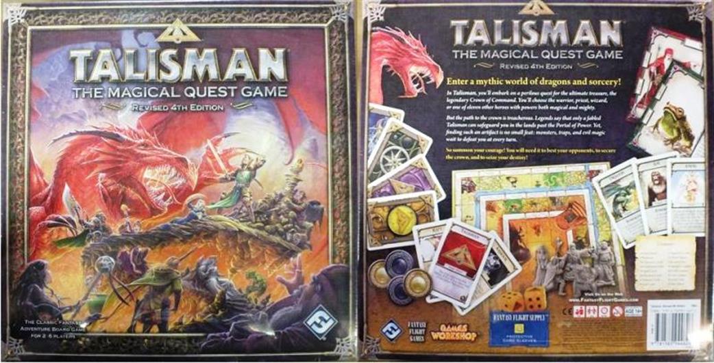 Fantasy Flight Games TM02 Talisman, The Magical Quest Game Revised 4th Ed