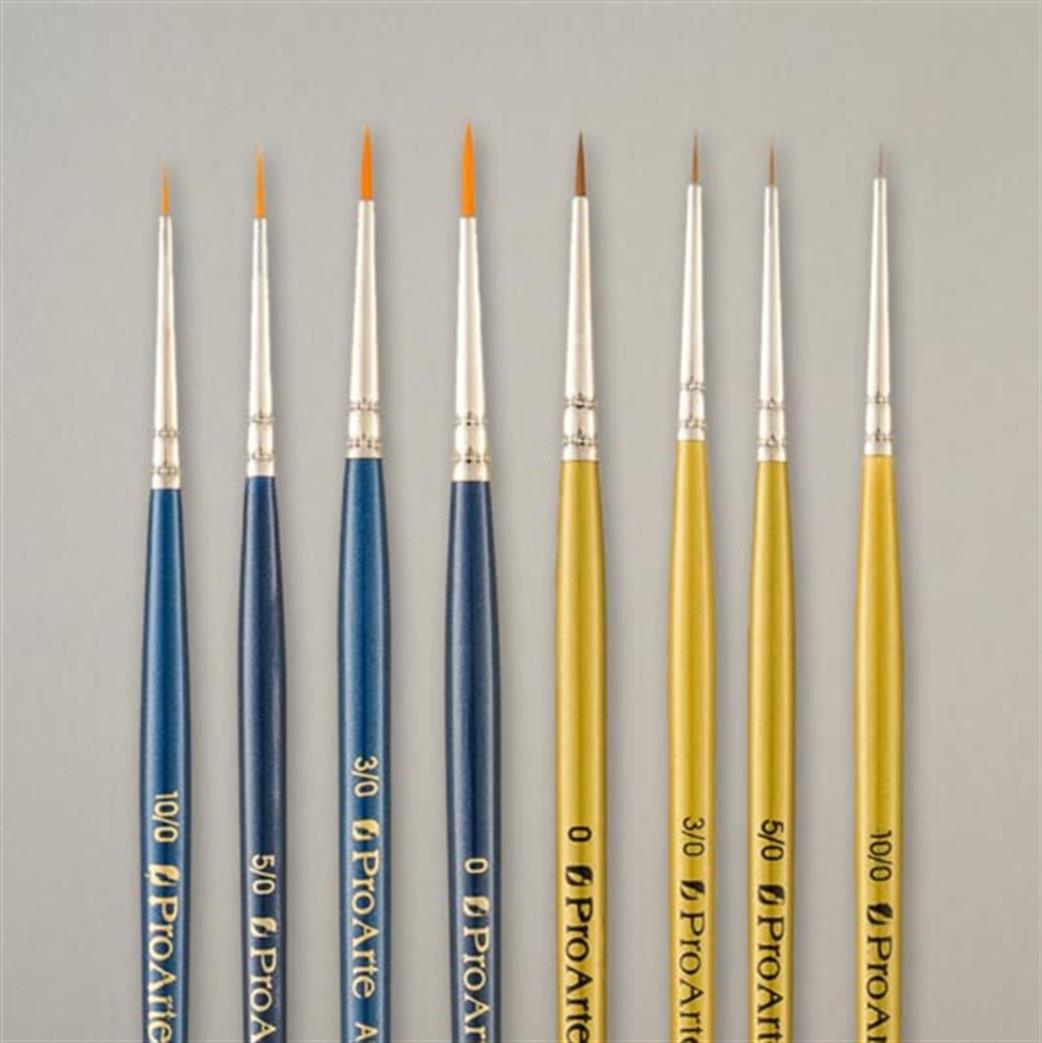 Pro Arte  M2 AM-MD-Set M2 All Media Micro Paint Brush Set