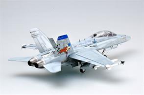 Hobbyboss 80322 1/48th F/A-18D Hornet USN Modern Multi Role Jet Aircraft Plastic KitLength: 353.5mm Width: 253.8mm Total Parts 265pcs