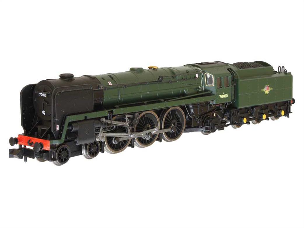 Dapol N 2S-017-009 BR 70010 Owen Glendower BR Britannia Class 7MT 4-6-2 Unlined Green Late Crest