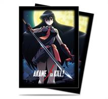 Join up with the Night Raid with this officially licensed Akame ga Kill! Deck Protector sleeves featuring Akame! Ultra PRO's Deck Protector sleeves are designed to protect you trading card game cards from damage during game play. They are sized to fit standard (Magic) size gaming cards and made with archival-safe polypropylene film. Each pack contains 65 sleeves with full color, beautiful printing of Akame from the hit anime series.Official Akame ga Kill! Deck Protector sleevesFeatures main character Akame from the popular anime seriesSized to fit standard (Magic) 2.5" x 3.5" gaming cardsMade with archival-safe, polypropylene filmEach pack contains 65 sleeves
