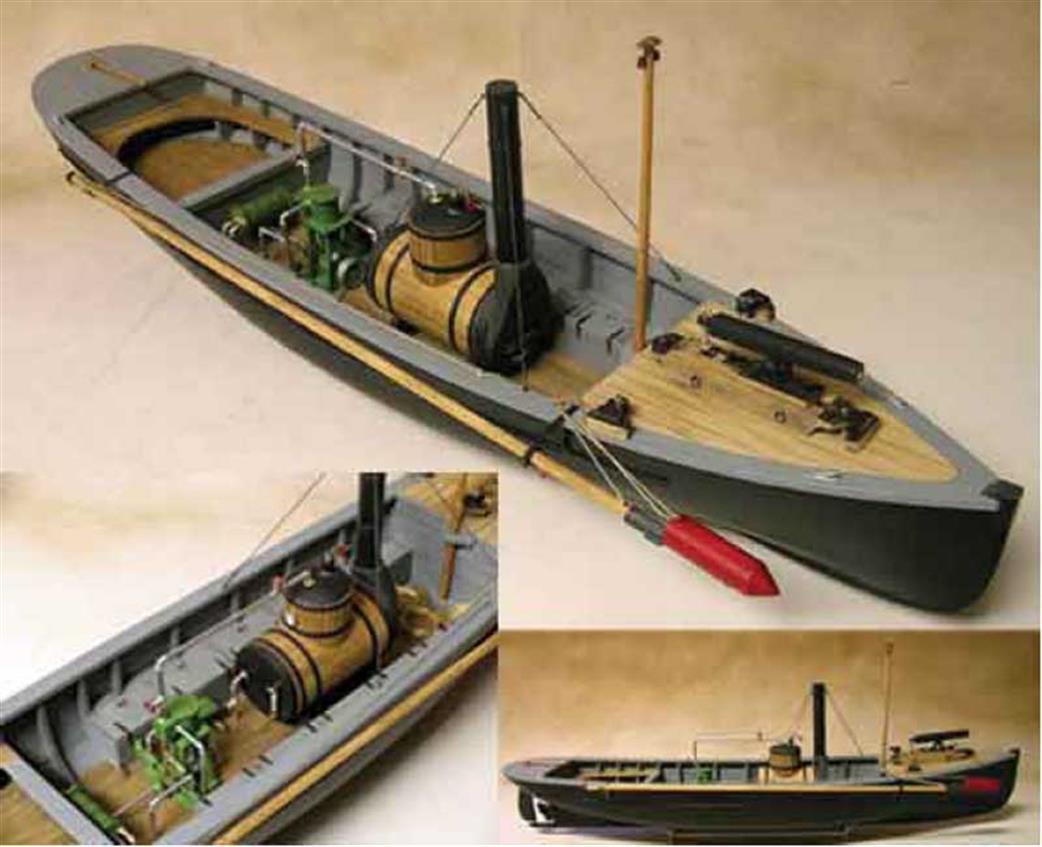 Model Shipways MS2261 US Navy Picket Boat No.1 (1864) Plank on Frame Kit 1/24