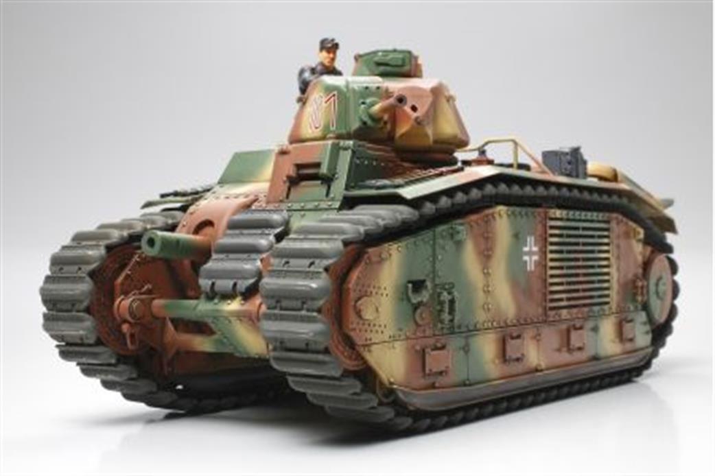 Tamiya 1/35 35287 German Captured B1 BIS Tank Model