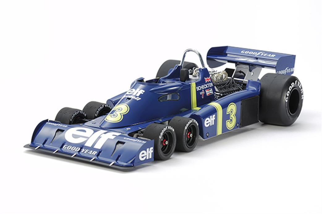 Tamiya 1/12 12036 Tyrrell P34 6 wheeler Formula One Race Car Kit with Etched Parts