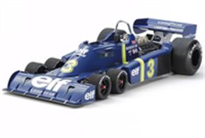Tamiya 12036 1/12 Scale Tyrrell P34 6 wheeler Formula One Race CarGlue and paints are required