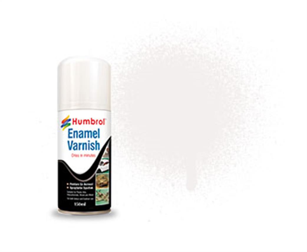 Humbrol  AD6999 Enamel 135 Varnish Satin Modellers Spray150ml